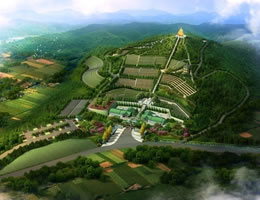 梓潼縣龍盛陵園規劃設計